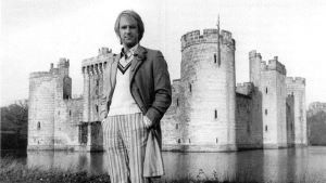 Peter Davison at Bodiam Castle